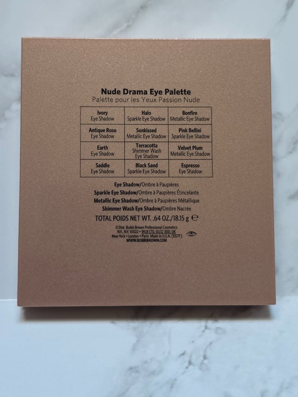 Bobbi Brown NUDE DRAMA Eye Shadow Palette - Picture 6 of 7